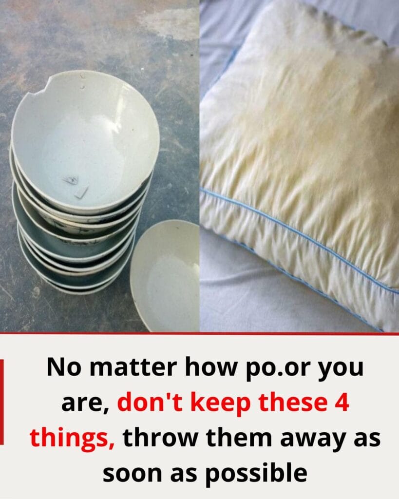 Do not keep these things since they will bring bad luck to your family